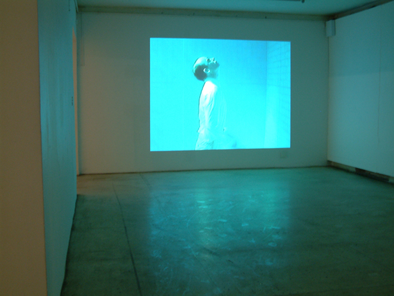 Susannah Silver projection ‘Breath Hold’.