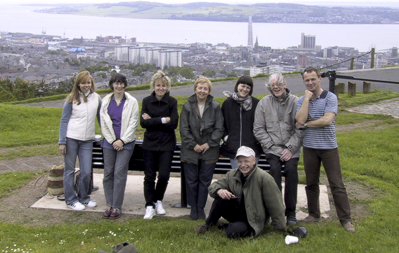 A trip to Law Hill overlooking  Dundee